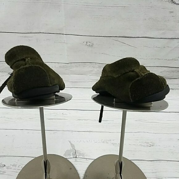 Minnetonka Cute Brown Slippers Size 6 - Picture 4 of 5